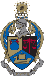 Alpha Kappa Psi coat of arms